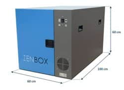 Noise enclosure for vacuum pump. EBARA: EV -SA20 and EV-SA30 Pfeiffer Duo: 35, 65, 65M and 65MC Boc Edwards: XDS35i and XDS45i