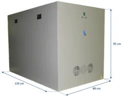 Noise enclosure for air compressor : Boge: Aso 260 and Aso 480