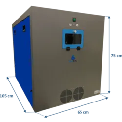 Noise enclosure for gas generator : : Model N2 ZEFIRO model HP: 3HP and 5HP (Application GC/ICP) Model N2 ZEFIRO model: LC/MS: 20 - 25, 35-40, 50 and 60 (Aplication LC/MS) Model N2 ZEFIRO MP